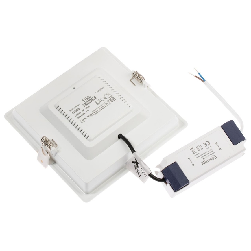 LED Faretto da incasso dimmerabile ALGINE LED/12W/230V Wi-Fi Tuya quadrato