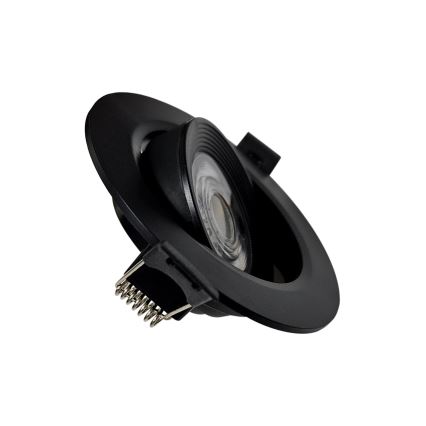LED Incasso/superficie Luce Spot 2in1 LED/5W/230V 4200K diametro 9,3 cm nero