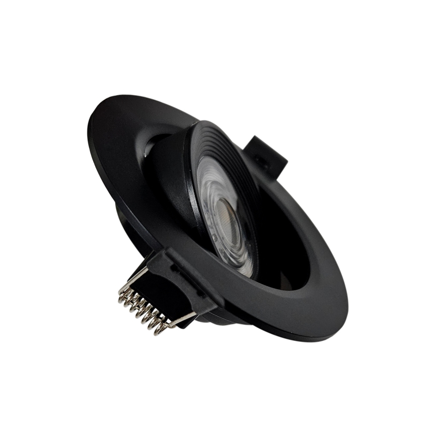 LED Incasso/superficie Luce Spot 2in1 LED/5W/230V 4200K diametro 9,3 cm nero