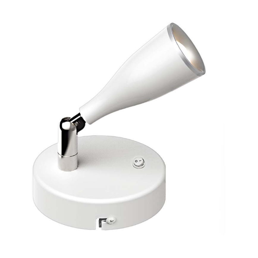 LED Faretto da parete LED/4,5W/230V 3000K bianco