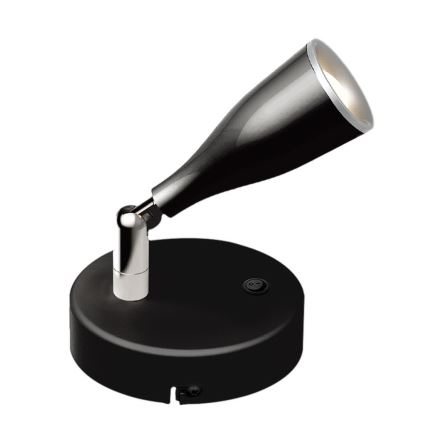 LED Faretto da parete LED/4,5W/230V 4000K nero