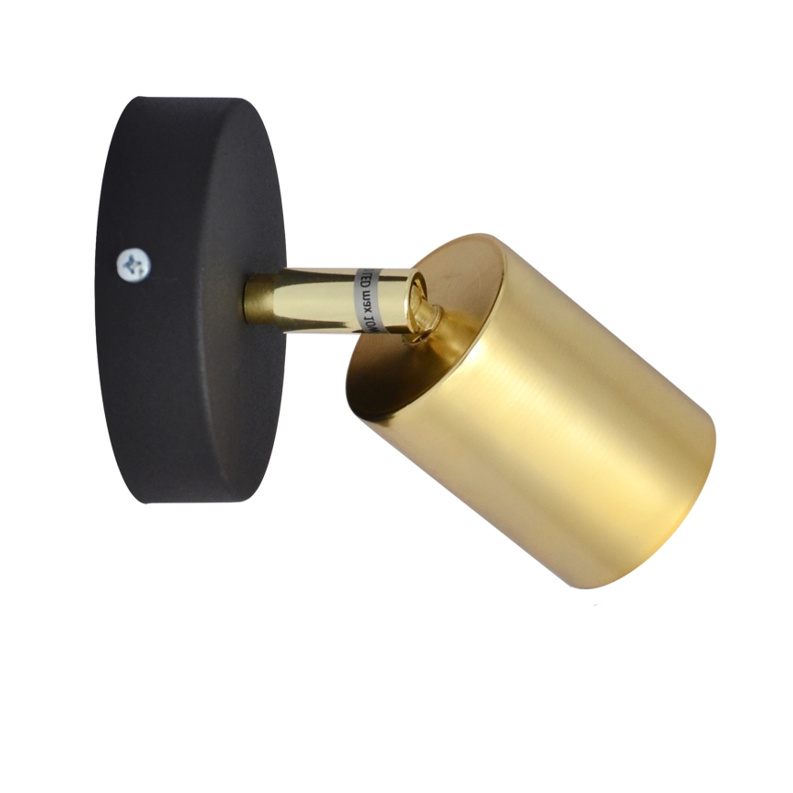 LED Faretto da parete TUNE 1xGU10/4,8W/230V oro/nero