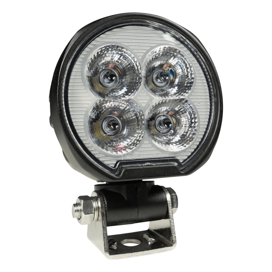 LED Faretto per macchina BLACK LED/40W/10-30V IP69 5700K arrotondato