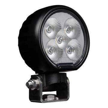 LED Faretto per macchina BLACK LED/50W/10-30V IP69 5700K arrotondato