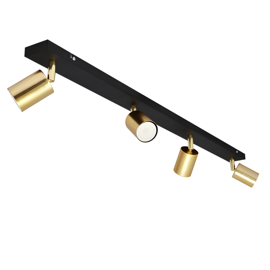 LED Faretto TUNE 4xGU10/4,8W/230V oro/nero