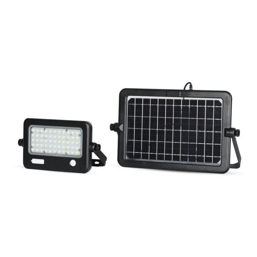 LED Faro solare dimmerabile con sensore LED/10W/3,7V 4000K IP65 7200 mAh + Porta USB