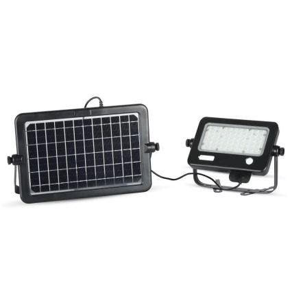 LED Faro solare dimmerabile con sensore LED/10W/3,7V 4000K IP65 7200 mAh + Porta USB
