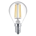 LED-Filament-Lampe Philips E14/4,3W/230V 4000K