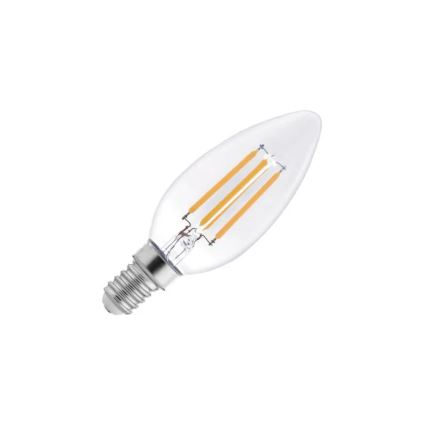 LED-Filamentlampe C37 E14/6W/230V 3000K