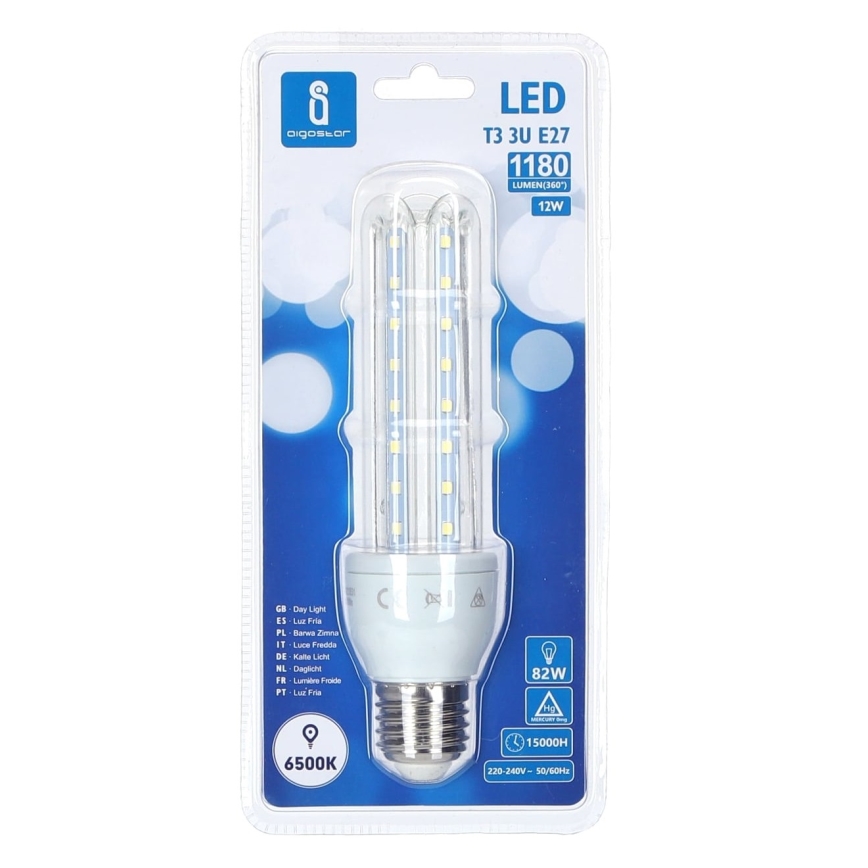 LED-Glühbirne E27/12W/230V 6500K - Aigostar