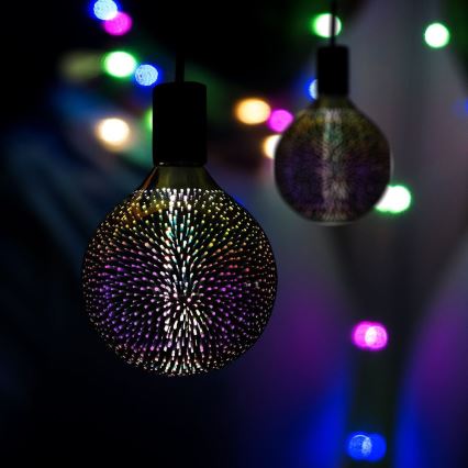LED-Glühbirne FILAMENT G125 E27/4W/230V 3000K