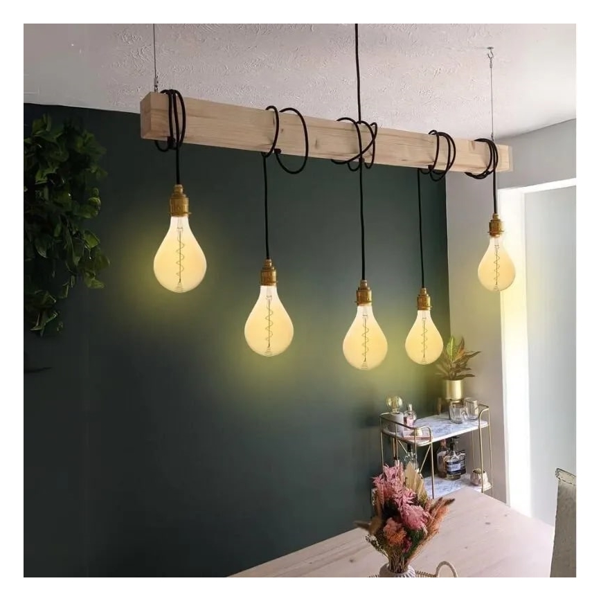 LED-Glühbirne FILAMENT SPIRAL VINTAGE A165 E27/4W/230V 2000K