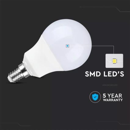 LED Glühbirne SAMSUNG CHIP A60 E14/9W/230V 3000K