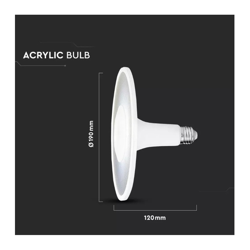 LED-Glühbirne SAMSUNG CHIP UFO E27/11W/230V 6400K