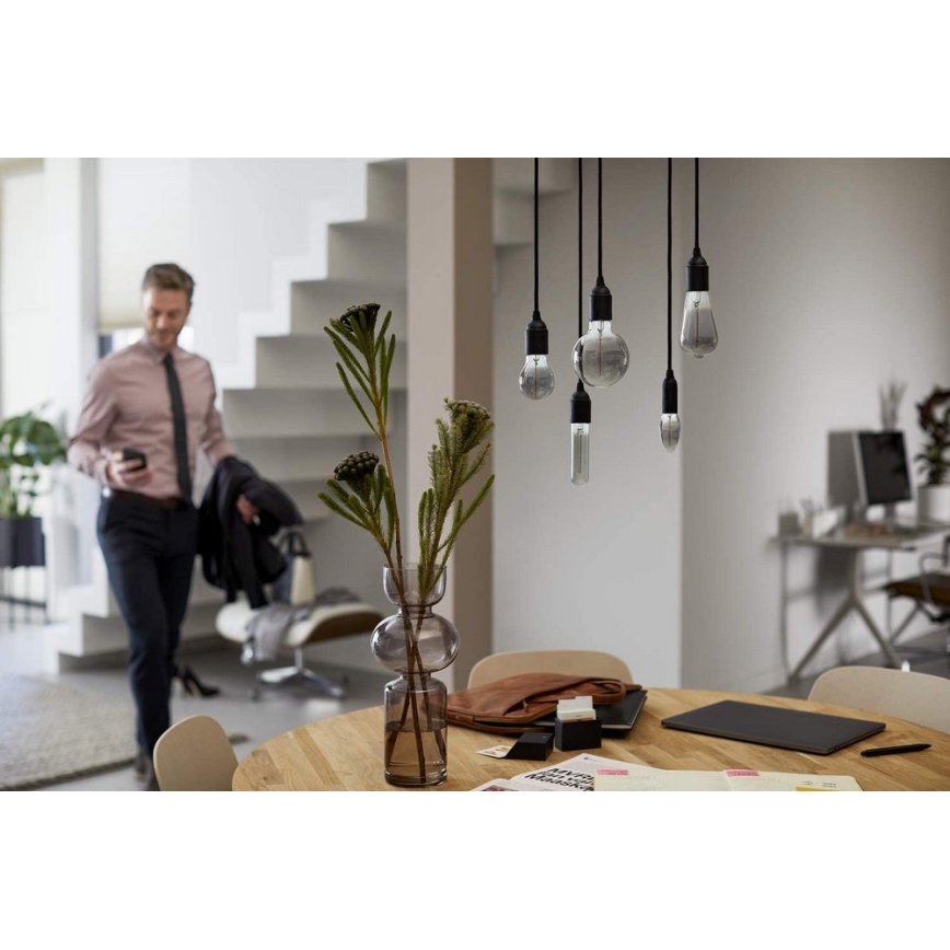 LED Glühbirne SMOKY VINTAGE Philips ST64 E27/2.3W/230V 2,700K