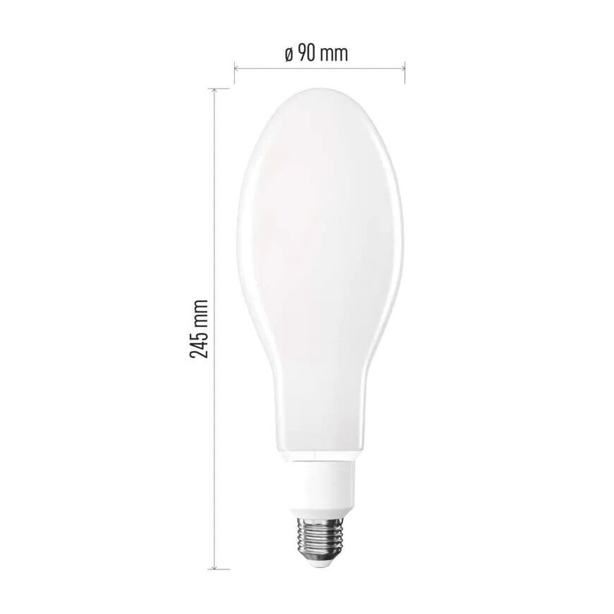 LED-Glühlampe FILAMENT ED90 E27/36W/230V 6000 lm 4000K