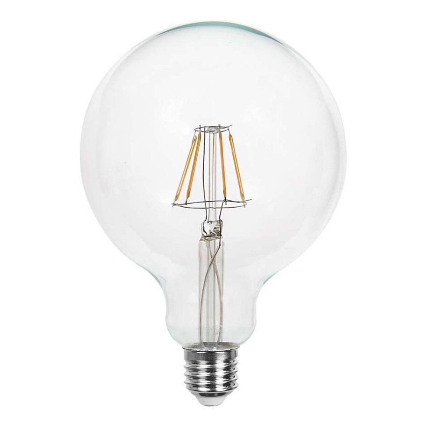 LED-Glühlampe FILAMENT G125 E27/6W/230V 3000K
