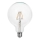 LED-Glühlampe FILAMENT G125 E27/6W/230V 3000K