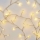 LED  guirlande 100xLED/3xAA 2,7m blanc chaud