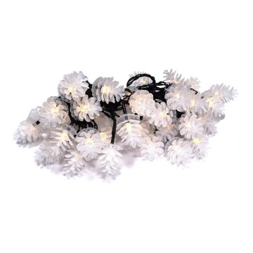 LED Guirlande de Noël extérieure 40xLED/15m IP44 blanc chaud