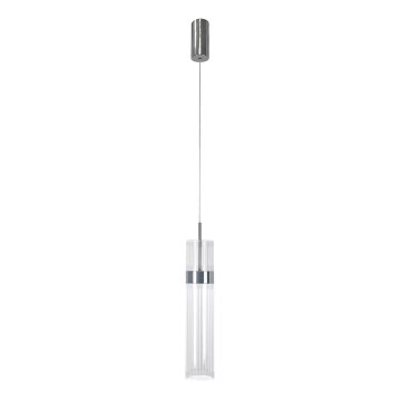 LED-Hängeleuchte AMBIENTE an Kabel, LED/6W/230V, 3000/4000/6000K, hochglänzender Chrom