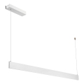 LED-Hängeleuchte an Drahtseil LINEA LED/36W/230V 3000/4000/5700K CRI 90 Weiß