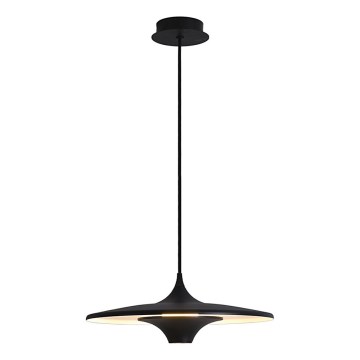 LED-Hängeleuchte an Drahtseil RENE LED/19W/230V CRI 90 schwarz