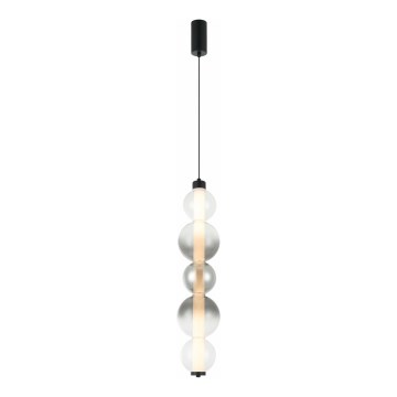 LED-Hängeleuchte an Kabel LUMMI LED/19W/230V schwarz/rauchfarben