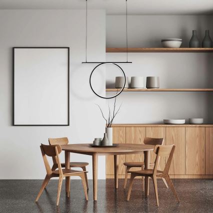 LED-Hängeleuchte an Kabel ODETTA LED/30W/230V 4000K schwarz