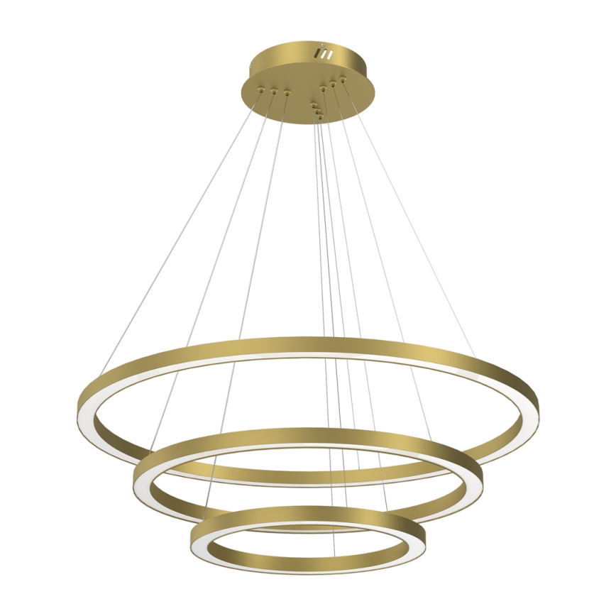 LED-Hängeleuchte an Schnur GALAXIA LED/85W/230V golden