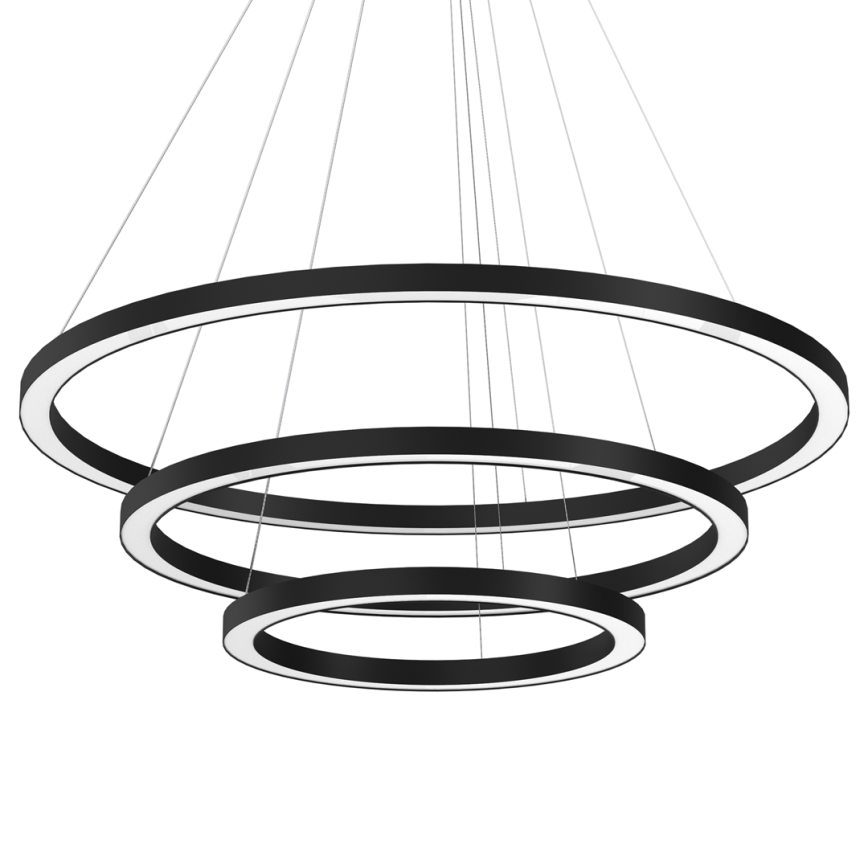 LED-Hängeleuchte an Schnur GALAXIA LED/85W/230V schwarz