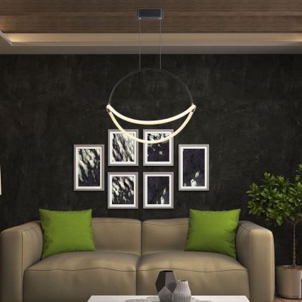 LED-Hängeleuchte an Schnur LED/16W/230V 3000K d 50 cm
