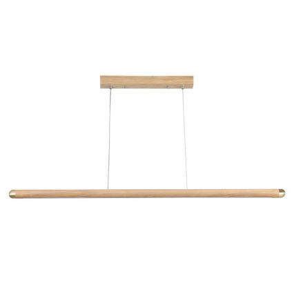 LED-Hängeleuchte an Schnur LED/22W/230V 4000K 120 cm Esche/Massivholz