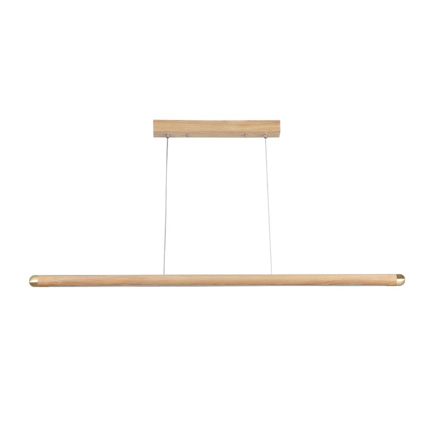 LED-Hängeleuchte an Schnur LED/22W/230V 4000K 120 cm Esche/Massivholz