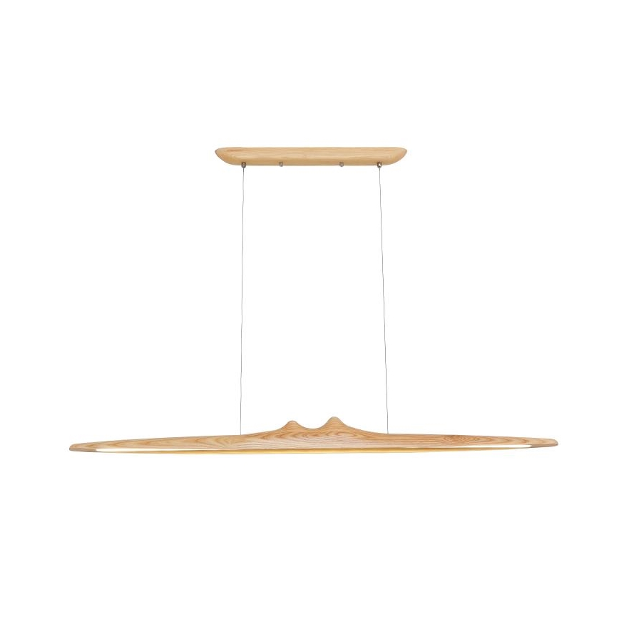 LED-Hängeleuchte an Schnur LED/22W/230V 4000K 120 cm Esche/Massivholz
