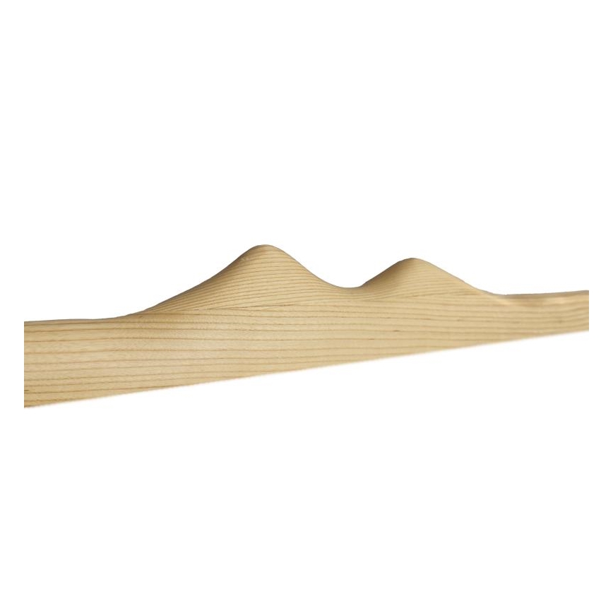 LED-Hängeleuchte an Schnur LED/22W/230V 4000K 120 cm Esche/Massivholz