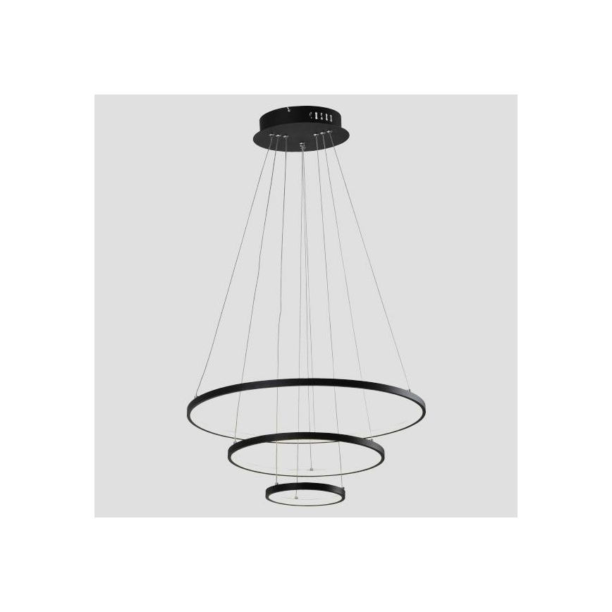 LED-Hängeleuchte an Schnur LED/42W/230V 3000K schwarz