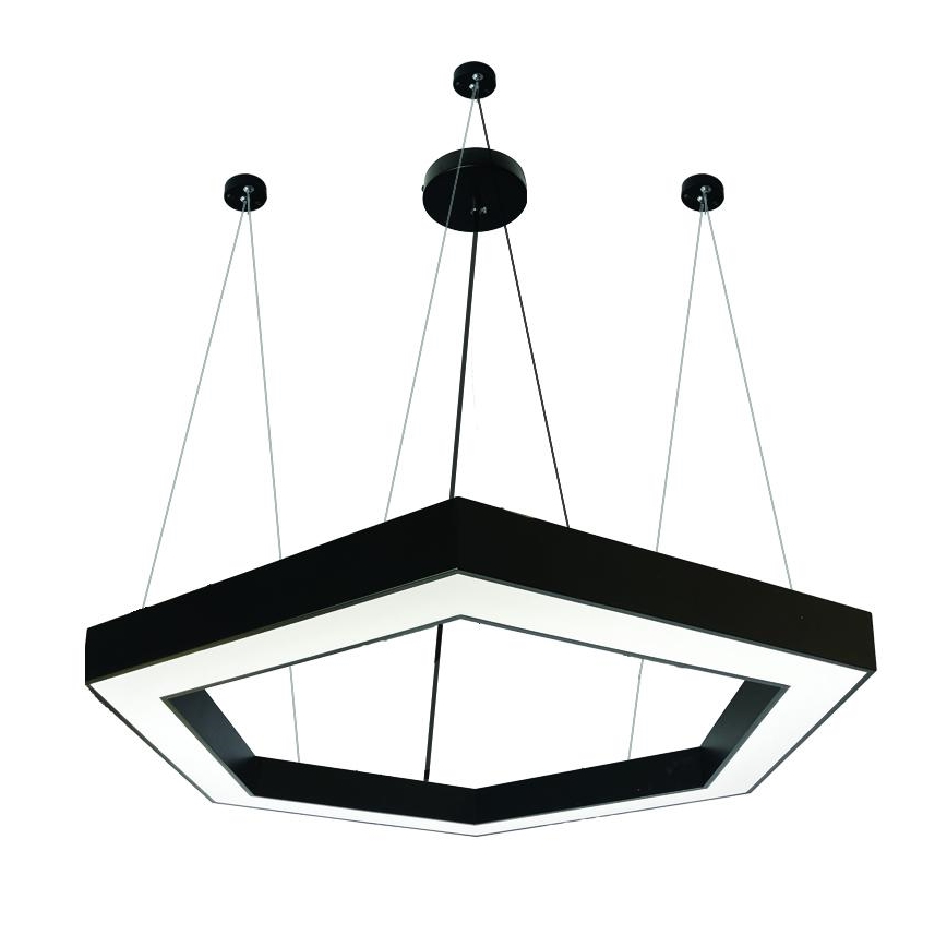 LED-Hängeleuchte an Schnur LED/60W/230V 4000K d 120 cm
