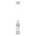 LED-Hängeleuchte an Stahlseil CREMONA LED/7W/230V 3000K mattchrom