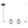LED-Hängeleuchte ARAME LED/32W/230V schwarz
