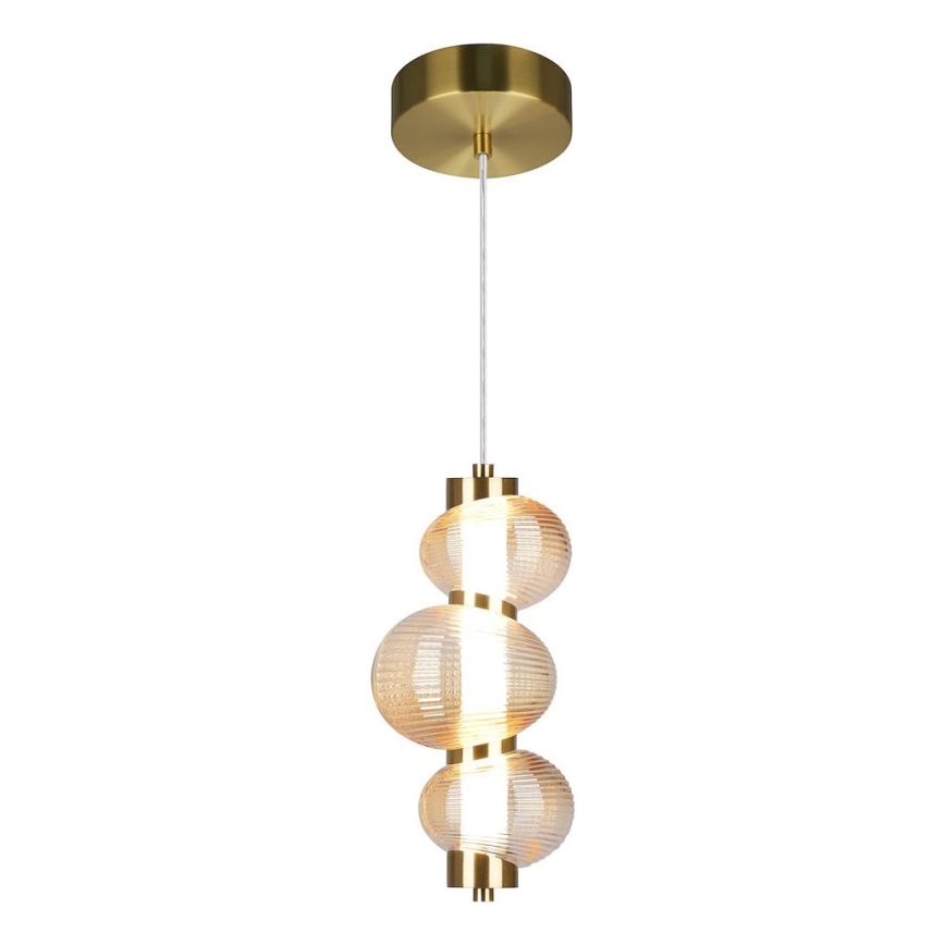 LED-Hängeleuchte BOLLA LED/12W/230V d 16 cm golden