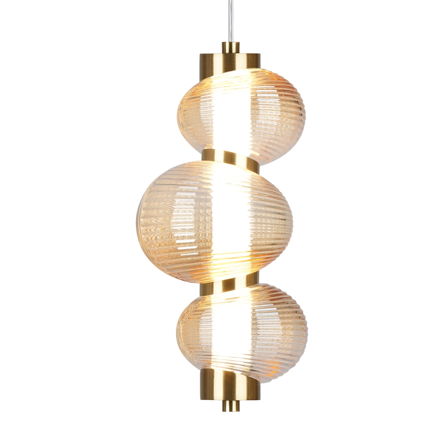 LED-Hängeleuchte BOLLA LED/12W/230V d 16 cm golden