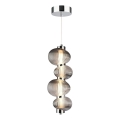 LED-Hängeleuchte BOLLA LED/17W/230V d 16 cm glänzendes Chrom/rauchig