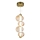 LED-Hängeleuchte BOLLA LED/17W/230V d 16 cm golden/rauchig