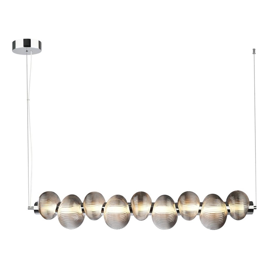 LED-Hängeleuchte BOLLA LED/32W/230V glänzendes Chrom/rauchig