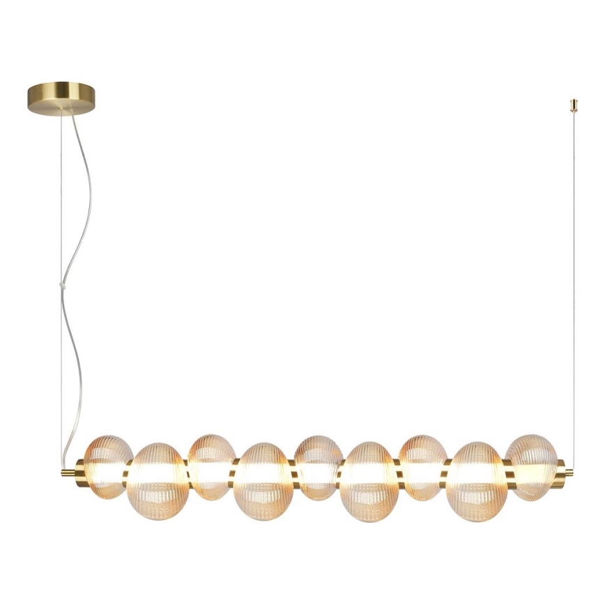 LED-Hängeleuchte BOLLA LED/32W/230V golden/rauchig