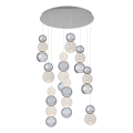 LED-Hängeleuchte CREMONA mit Drahtseilaufhängung LED/51W/230V 3000K mattchrom