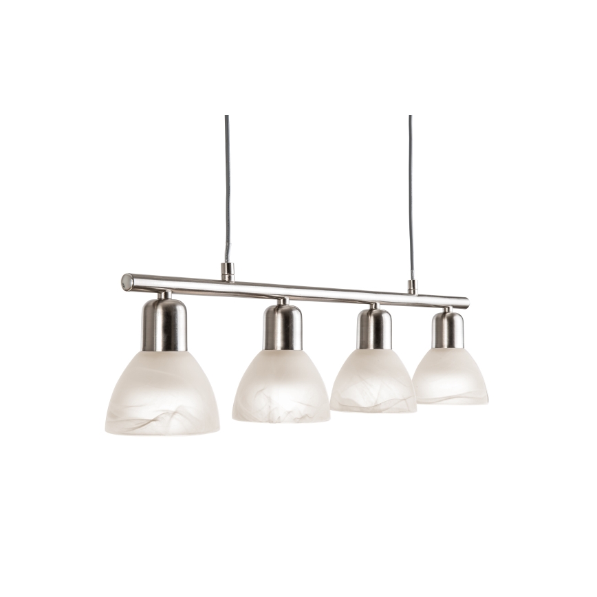 LED-Hängeleuchte DAYTONA 4xE14/5W/230V 3000K glänzendes Chrom