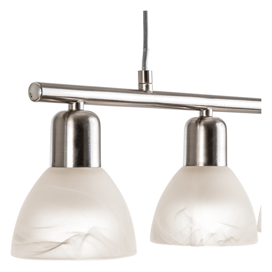 LED-Hängeleuchte DAYTONA 4xE14/5W/230V 3000K glänzendes Chrom
