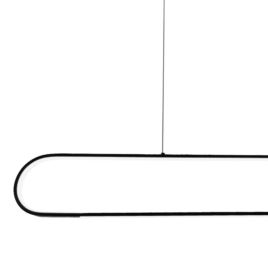 LED-Hängeleuchte FRAME LED/42W/230V schwarz
